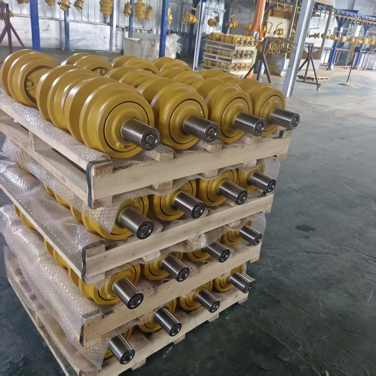 推土機支重輪工程案例